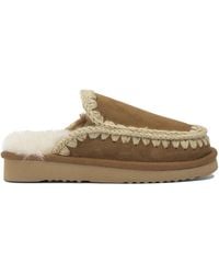 Mou - Sheepskin Sandals - Lyst