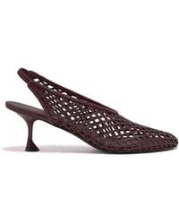 Proenza Schouler - Tee Perforated Slingback Pumps - Lyst