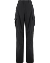 Bottega Veneta - Wool Cargo Trousers Straight - Lyst