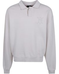 Daily Paper - Oversized Shield Polo Neck Sweater - Lyst