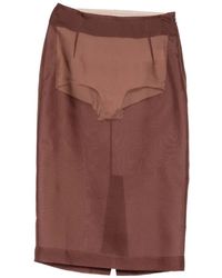 Patrizia Pepe - Organza Midi Skirt - Lyst