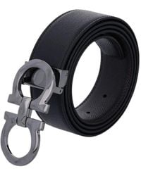 Ferragamo - Reversible Gancini Belt - Lyst