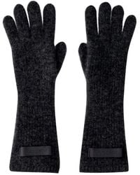 Jacquemus - Wool Ribbed Knit Gloves - Lyst