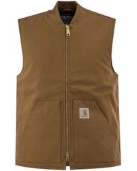 Carhartt - Padded Cotton Canvas Vest - Lyst