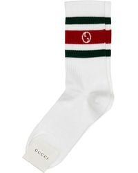 Gucci - Stretch Cotton Blend Socks - Lyst