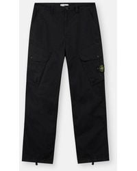 Stone Island - Pantalon Cargo Corte Holgado - Lyst