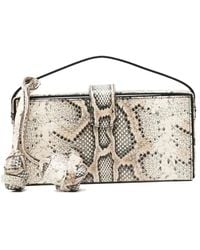 Magda Butrym - Apolonia Snakeskin-Effect Shoulder Bag - Lyst
