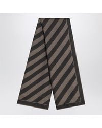 Fendi - Silk Striped Scarf For - Lyst