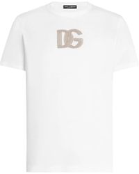 Dolce & Gabbana - Logo Crew Neck T-Shirt - Lyst