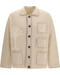 BAZISZT - Seeker Cashmere Cardigan Kashmir/Capra Hircus - Lyst