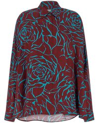 Dries Van Noten - Viscose Blouse - Lyst