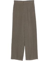 Balenciaga - Khaki Large Tailored Lyocell Pants - Lyst