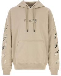 Off-White c/o Virgil Abloh - Style Sand Cotton Sweatshirt - Lyst