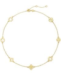 Tory Burch - Mini Forget Me Not Necklace - Lyst