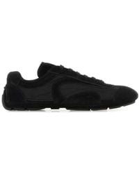 Prada - Montecarlo Re-Edition 2025 Nylon And Suede Sneakers - Lyst