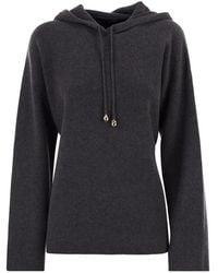 Fabiana Filippi - English Ribbed Hooded Sweater - Lyst