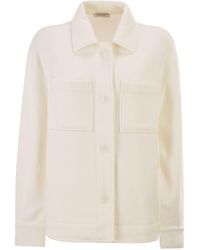 Dondup - Viscose Blend Shirt Jacket - Lyst