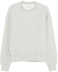 Ami Paris - Sweatshirt With Tonal Embossed Big Ami De Coeur - Lyst