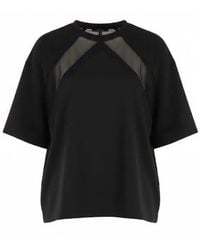 Pinko - Polyester T-Shirt Polo - Lyst