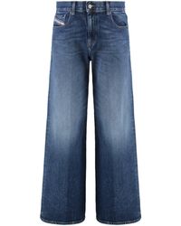 DIESEL - 1978 D-Akemi High-Rise Flared Jeans - Lyst