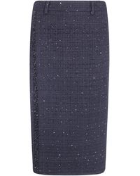 Semicouture - "Carlene" Pencil Skirt - Lyst