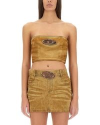 DIESEL - Top "De-Villess-Fsf" - Lyst