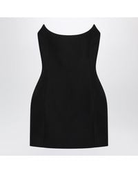 Balenciaga - Mini Bustier Dress - Lyst