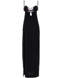 Nensi Dojaka - 'Heart Bra' Long Dress - Lyst