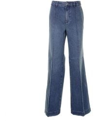 Michael Kors - Wide Leg Jeans - Lyst