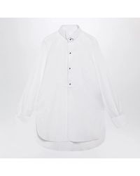 Maison Margiela - Longsleeve Cotton Poplin Shirt - Lyst