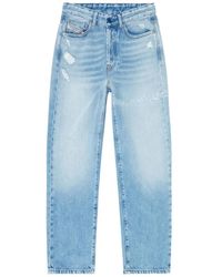 DIESEL - Cotton Lyocell Jeans - Lyst