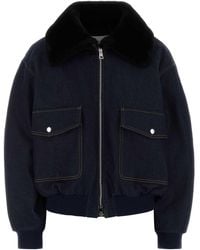 Givenchy - Denim Padded Jacket - Lyst
