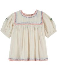 Emile Et Ida - Emile & Ida Vestitino "Blouse Brodee" - Lyst