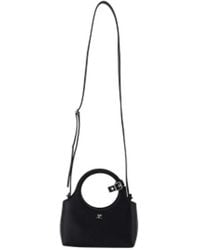 Courreges - Courregès Calf Leather Handbag - Lyst