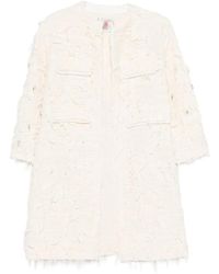 Bye - Cotton Blend Caban Coat - Lyst