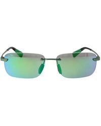 Maui Jim - Kahana Shiny Dark Ruthenium Acetate Sunglasses - Lyst
