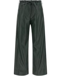 Nude - Faux Leather Trousers - Lyst