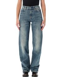 Our Legacy - High-Rise Wide-Leg Jeans - Lyst