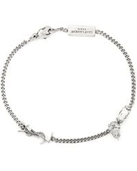 Saint Laurent - Mini Strass Bracelet For - Lyst