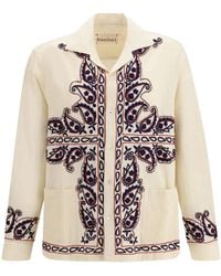 BAZISZT - Memento Embroidered Shirt - Lyst