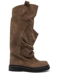 The Attico - Combat Boots - Lyst