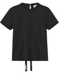 Lanvin - Knot Detail T-Shirt - Lyst