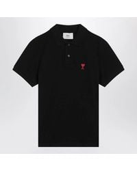 Ami Paris - Ami De Cå“Ur Polo Shirt - Lyst