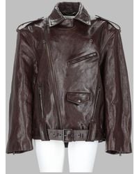Saint Laurent - Giacca Biker - Lyst