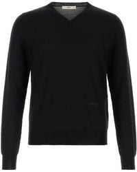 Fendi - Pullover Basic Fine Merino - Lyst