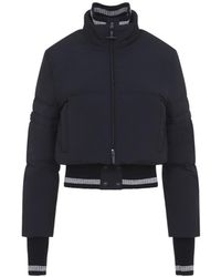 Thom Browne - Cropped Downfilled Front Zip Jacket - Lyst