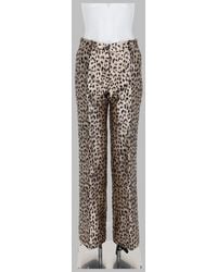 P.A.R.O.S.H. - P. A.R. O.S. H. -Textured Metallic Blend Pants - Lyst