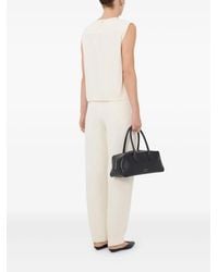 Loulou de Saison - Top Sm Daika Natural V-Neck - Lyst