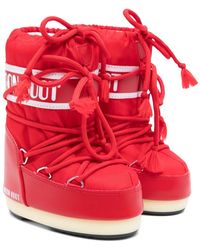 Moon Boot - Stivali Con Logo - Lyst