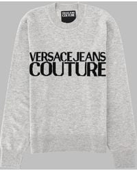 Versace Jeans Couture - Maglia Con Logo - Lyst